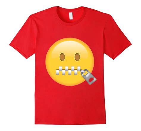 Zipper Mouth Shirt .